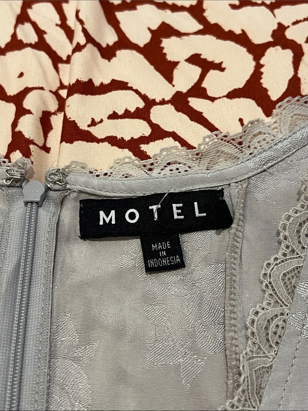 Motel Rocks Lace-Trim Mini Dress - Picture 5 of 5